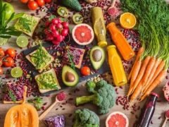 نظام غذائي نباتي غني بالبروتين